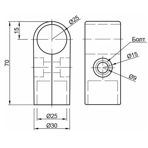 Соединитель двух труб к системе Джокер Joker 25мм + ключ для соединителя