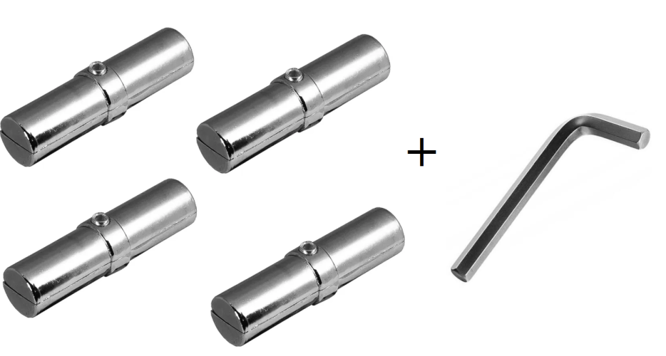 Соединитель внутренний для двух труб 25мм к системе Джокер Joker + ключ для соединителя