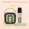 Мини караоке система K12 bluetooth колонка с 2 микрофонами
