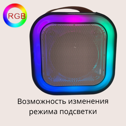 Мини караоке система K12 bluetooth колонка с 2 микрофонами