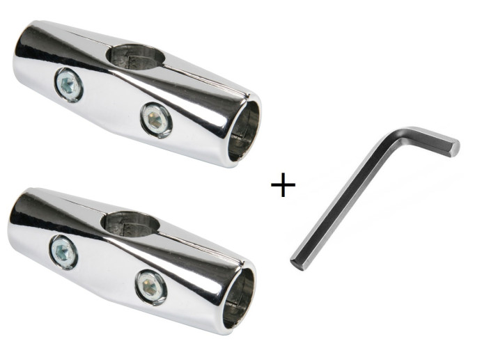 Cоединитель 3-х труб Джокер Joker 25мм UNO-03 (R-43H, ТН025) + ключ для соединителя