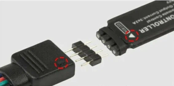 Светодиодная лента 5 метров с пультом TV LIGHT цветная USB 5050 RGB