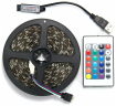 Светодиодная лента 5 метров с пультом TV LIGHT цветная USB 5050 RGB