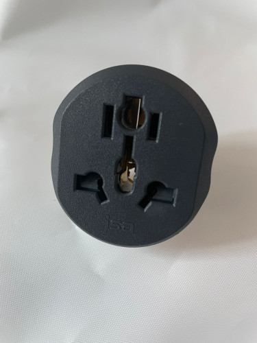 20 шт/уп Сетевой адаптер для путешествий, Универсальный сетевой адаптер с европейской вилкой на Китай / Англия / Россия / Европа