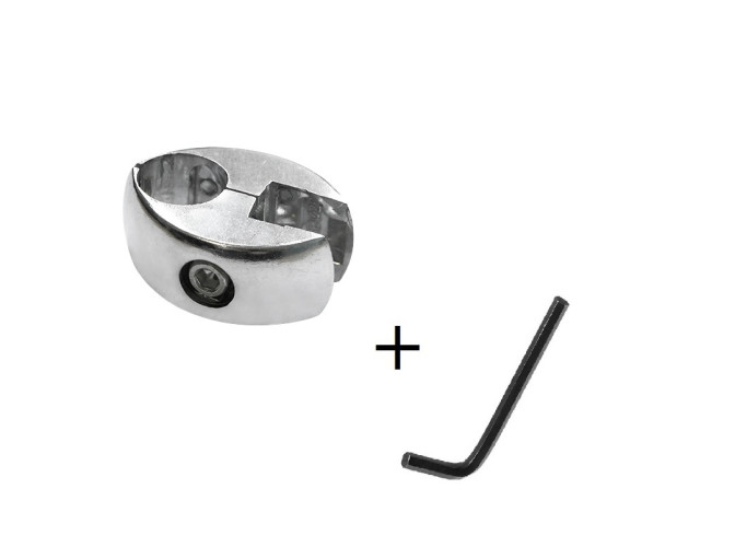 JOK-51 (R-7) Держатель для стекла и панели к трубе джокер 25мм + ключ