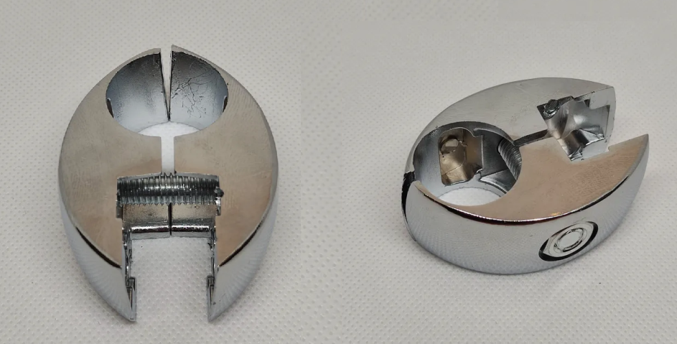 JOK-51 (R-7) Держатель для стекла и панели к трубе джокер 25мм + ключ