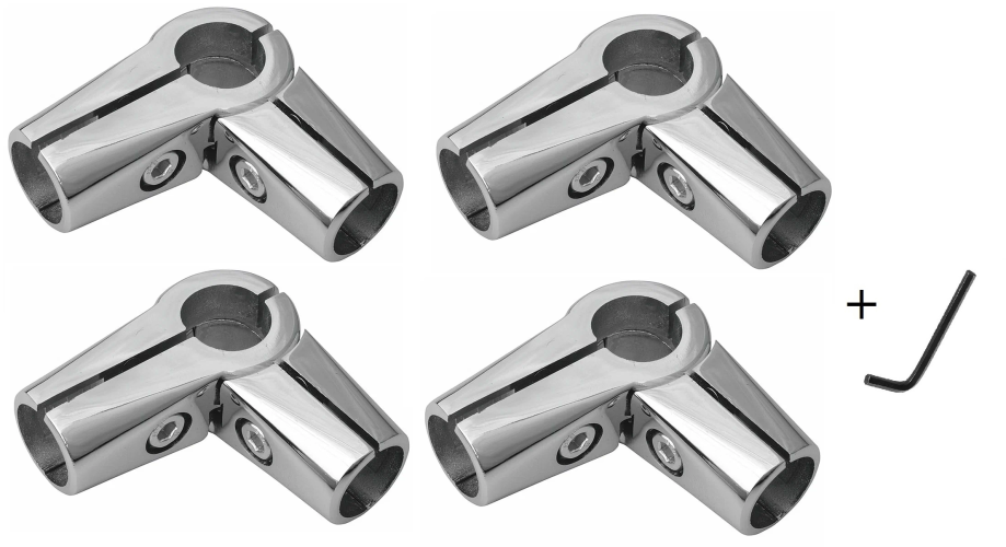 Поворотный соединитель R-43 джокер / Крепёж угловой регулируемый двойной UNO22 + ключ