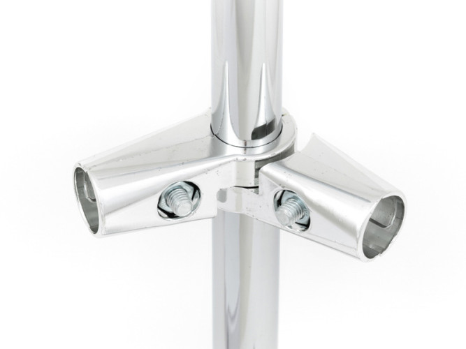 Поворотный соединитель R-43 джокер / Крепёж угловой регулируемый двойной UNO22 + ключ