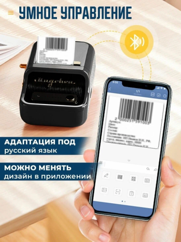 Принтер для этикеток / Термопринтер niimbot B-21 