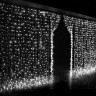 Светодиодный занавес гирлянда штора для улицы 3х3 м