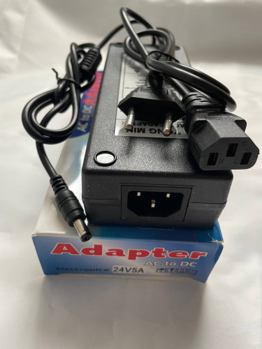 Универсальный блок питания Адаптер 24V 5A AC/DC Adapter YM2450 (24 вольта 5 ампер)