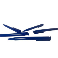 Синяя ручка автоматическая шариковая под нанесение логотипа Impulse Gloss Blue