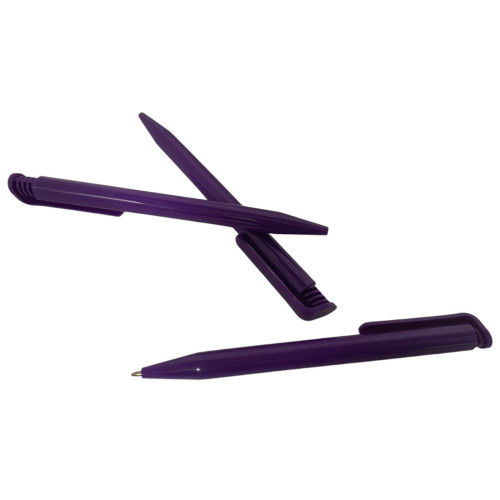 Фиолетовая ручка автоматическая шариковая под нанесение логотипа Impulse Gloss Violet