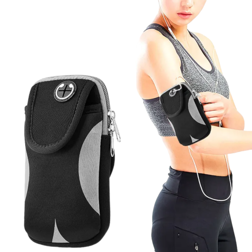 Спортивная сумка чехол на руку для телефона, документов, ключей