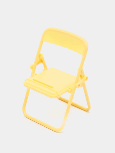 Держатель подставка для телефонов X2 складная регулируемая в форме стула