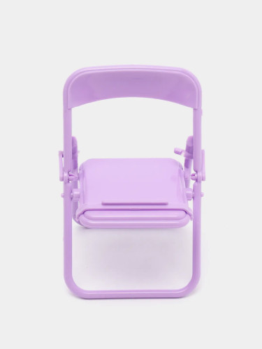 Держатель подставка для телефонов X2 складная регулируемая в форме стула