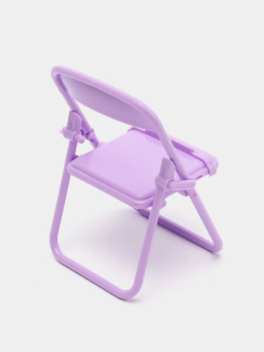 Держатель подставка для телефонов X2 складная регулируемая в форме стула