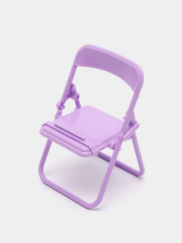 Держатель подставка для телефонов X2 складная регулируемая в форме стула