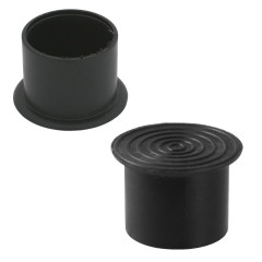 R-15 Ножка заглушка внешняя пластиковая на трубу 25мм Joker