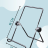 Держатель подставка для планшетов и телефонов 18х14см