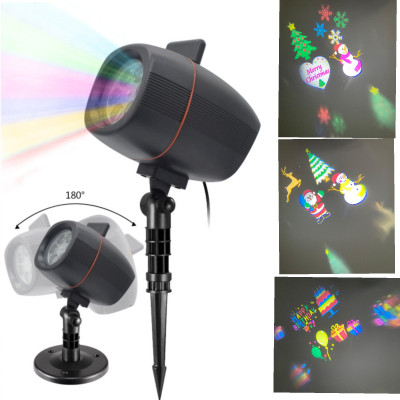 Уличный проектор со сменными карточками Рlug-іn саrd lаwn lаmр