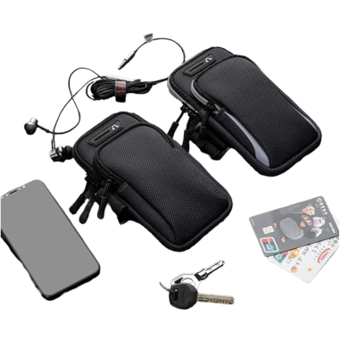 Спортивная сумка чехол на руку для телефона, документов, ключей, два отделения