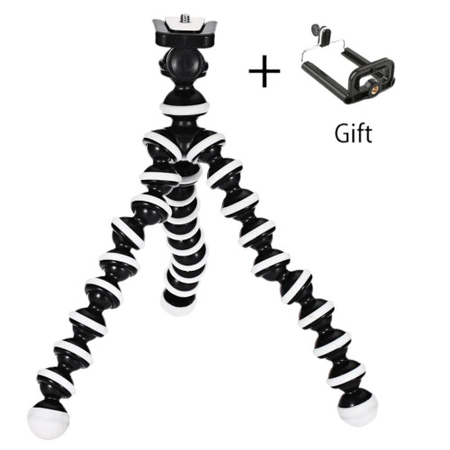 Гибкий штатив трипод настольный + держатель смартфона