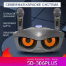 Bluetooth Караоке система с двумя микрофонами SDRD SD-306 Plus / караоке колонка Сова плюс 2 микрофона