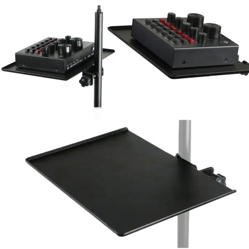 Многофункциональный лоток полка металлическая на стойку, штатив