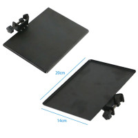 Многофункциональный лоток полка металлическая на стойку, штатив 