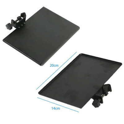 Многофункциональный лоток полка металлическая на стойку, штатив 