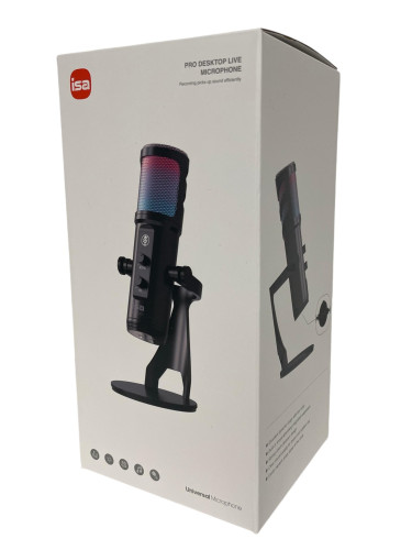 Игровой микрофон для стриминга с подсветкой RGB WM-U60 