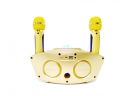 Караоке система SDRD SD-306 / bluetooth колонка с двумя микрофонами / колонка-караоке Сова