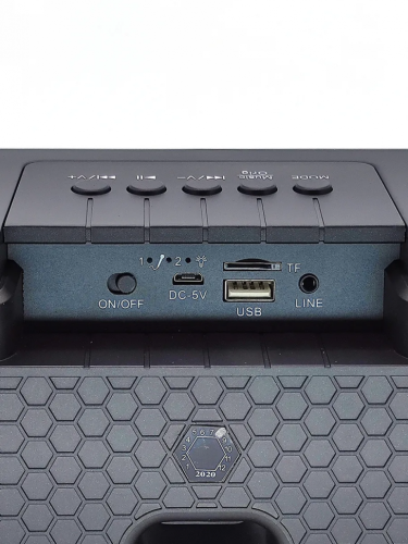 Караоке система на два микрофона SDRD SD-301 / bluetooth колонка-караоке с беспроводными микрофонами