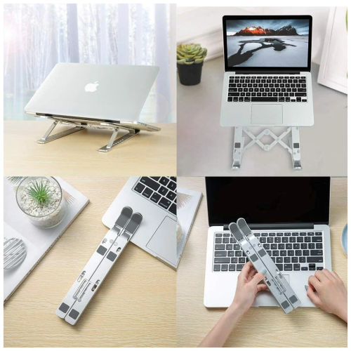 Складная регулируемая настольная подставка для ноутбука и планшета от 10 до 15,6 дюймов K17 Laptop Folding Holder