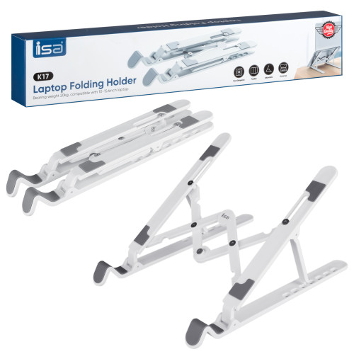 Складная регулируемая настольная подставка для ноутбука и планшета от 10 до 15,6 дюймов K17 Laptop Folding Holder