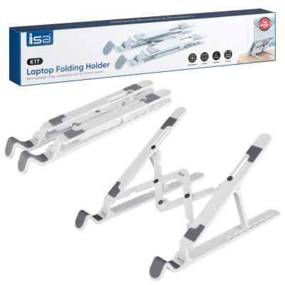 Складная регулируемая настольная подставка для ноутбука и планшета от 10 до 15,6 дюймов K17 Laptop Folding Holder