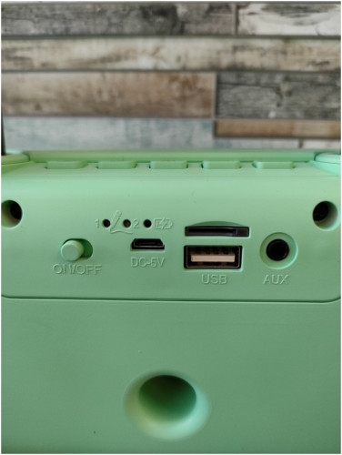 Караоке система с двумя микрофонами SDRD SD-304 / Детская караоке система bluetooth колонка + 2 микрофона