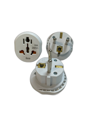 Сетевой адаптер для путешествий, универсальный переходник на все виды розеток Евровилка 7в1