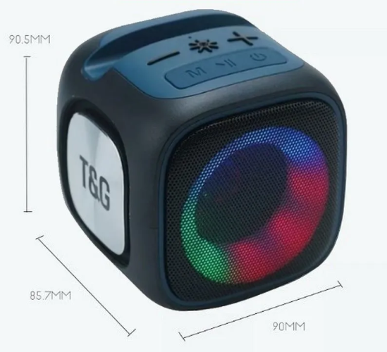 Портативная Bluetooth колонка TG-359 с подсветкой