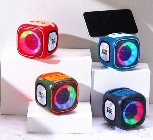 Портативная Bluetooth колонка TG-359 с подсветкой