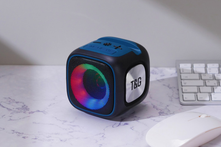 Портативная Bluetooth колонка TG-359 с подсветкой