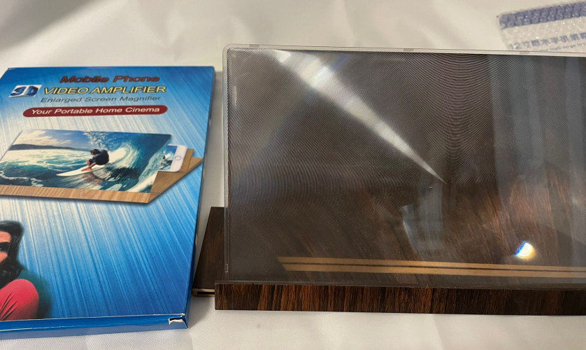 Увеличительный экран для телефона на 12" video amplifier enlarged screen magnifier