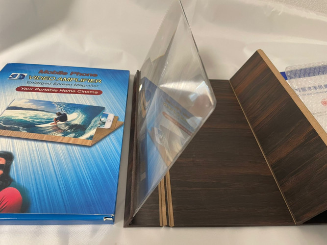 Увеличительный экран для телефона на 12" video amplifier enlarged screen magnifier