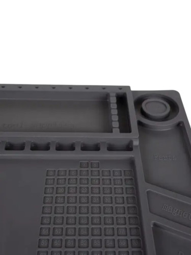 Термостойкий антистатический силиконовый коврик для пайки и ремонта 45х30 см