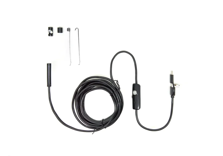 Эндоскоп для Android и ПК (Type-c, Micro, USB) 2MP 720P с подсветкой 6LED 3метра 