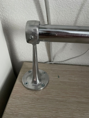 JOK-58 Держатель трубы 25 мм, R-50 штангодержатель джокер дистанционный сквозной усиленный