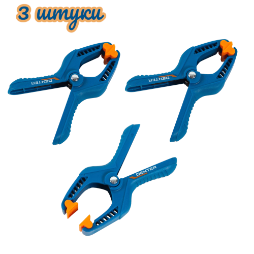 Струбцина пружинная 100 мм, прищепка, зажим