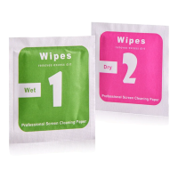 Салфетки для экрана дисплеев 1 и 2 (влажная + сухая)