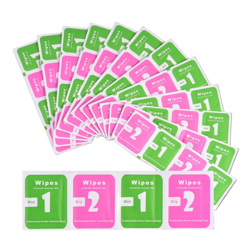 Салфетки для экрана дисплеев 1 и 2 (влажная + сухая)